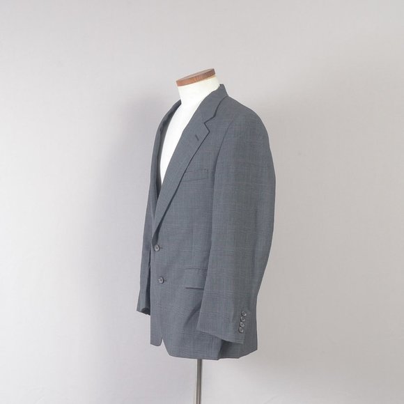 Ralph Lauren Dayton's Men's Coat Blazer Gray Virgin Wool Size 43R